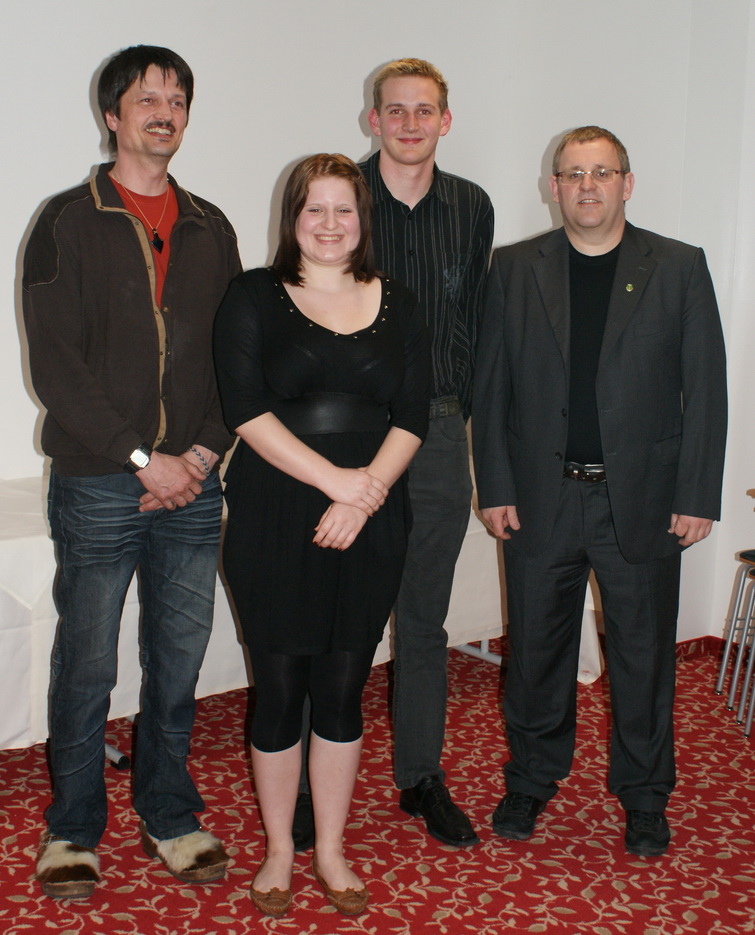 Andreas Merth   (Lehrlingswart LI Salzburg) , Stefanie Schnabl, Heigl Hubert jun, LIM  Peter Schnabl